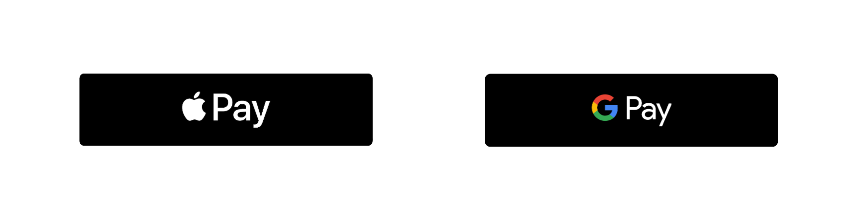 Apple Pay Button and Google Pay Button